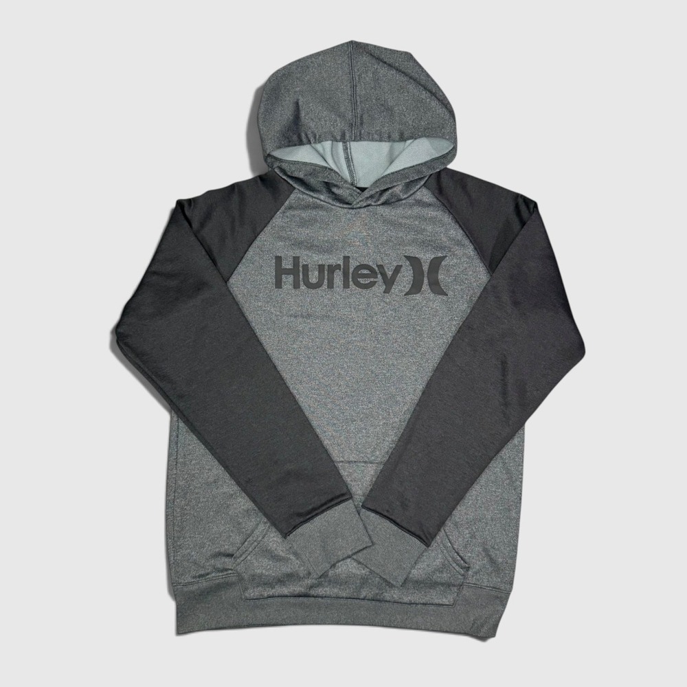 Hurley Hoodie - Kid's - XL (18/20) - Gray/Black